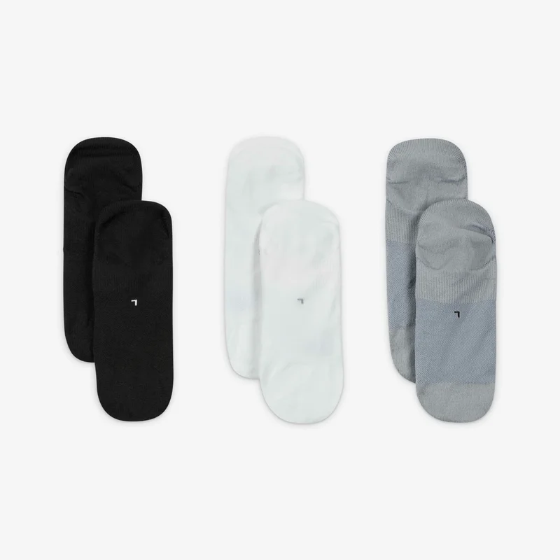 Nike Black Women's Everyday Lightweight Training Socks (3 Pack) for Women | Best Price UAE